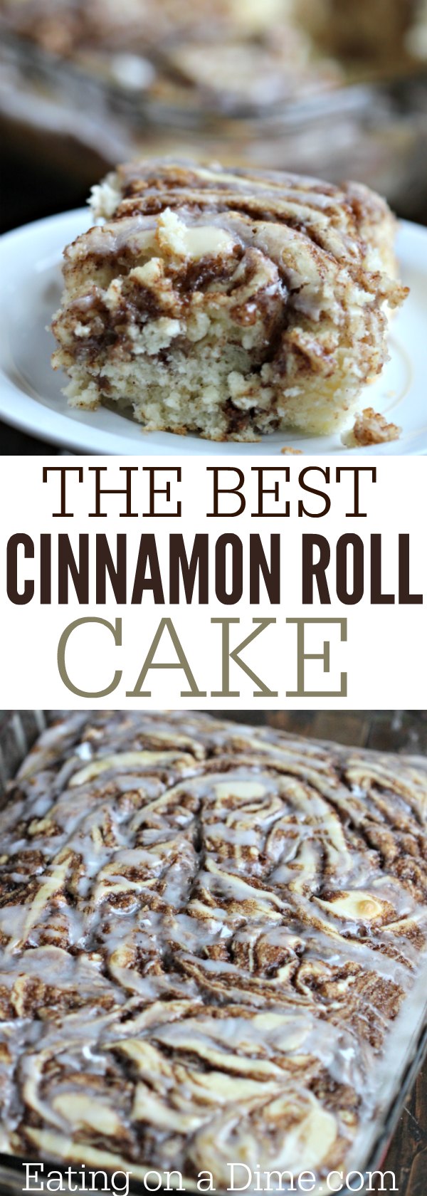 Easy Coffee Cake Recipe - The Best Cinnamon Roll Cake Recipe - Eating ...