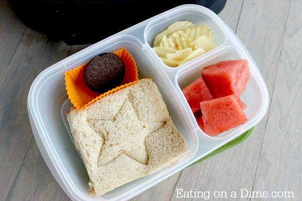 cookie cutter lunch box idea