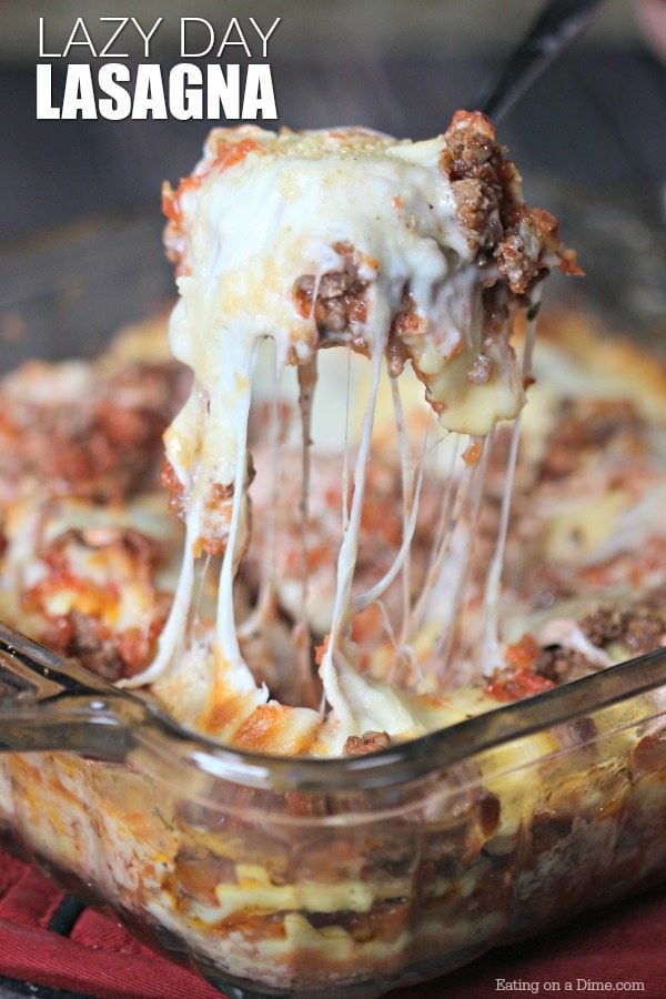 {Lazy Day} Easy Lasagna Recipe - Master Chef