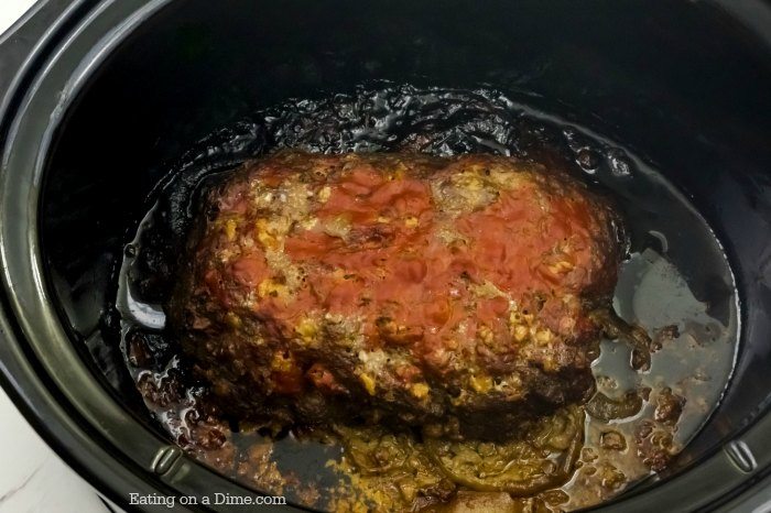 Crockpot meatloaf recipe - Slow cooker Traditional 