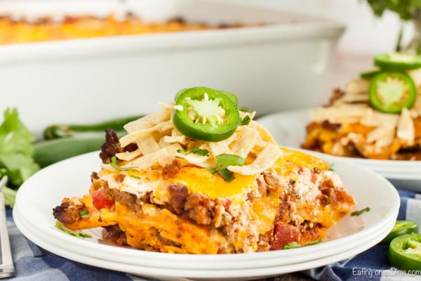 Easy Mexican Casserole Recipe - the best easy mexican casserole