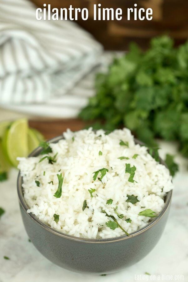 Cilantro Lime Rice Recipe - Quick and Easy Cilantro Lime Rice
