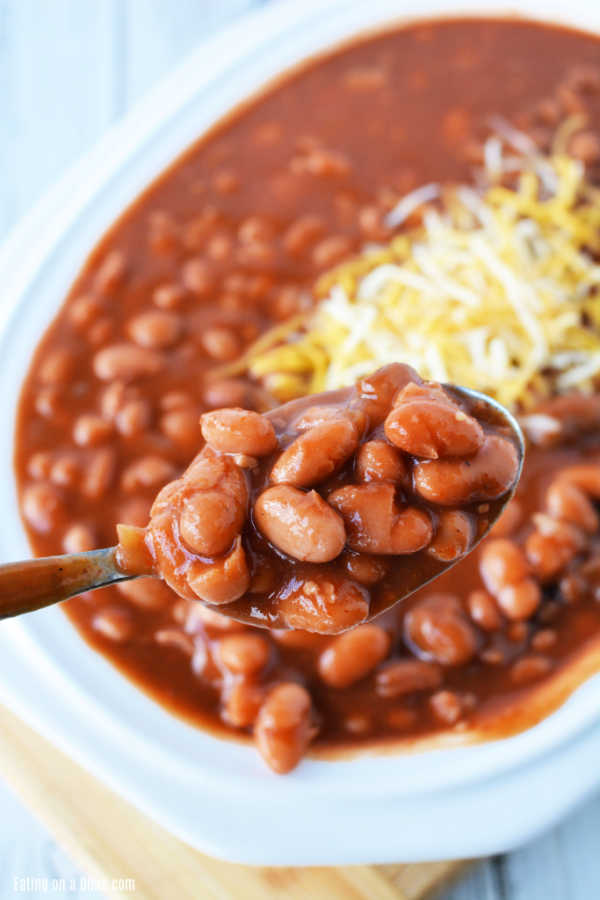 Everyone will love Crock pot ranch beans.  Each bite has the perfect amount of seasoning and the slow cooker does all the work.