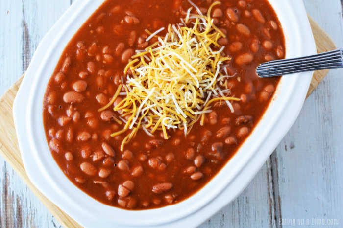 Everyone will love Crock pot ranch beans.  Each bite has the perfect amount of seasoning and the slow cooker does all the work.