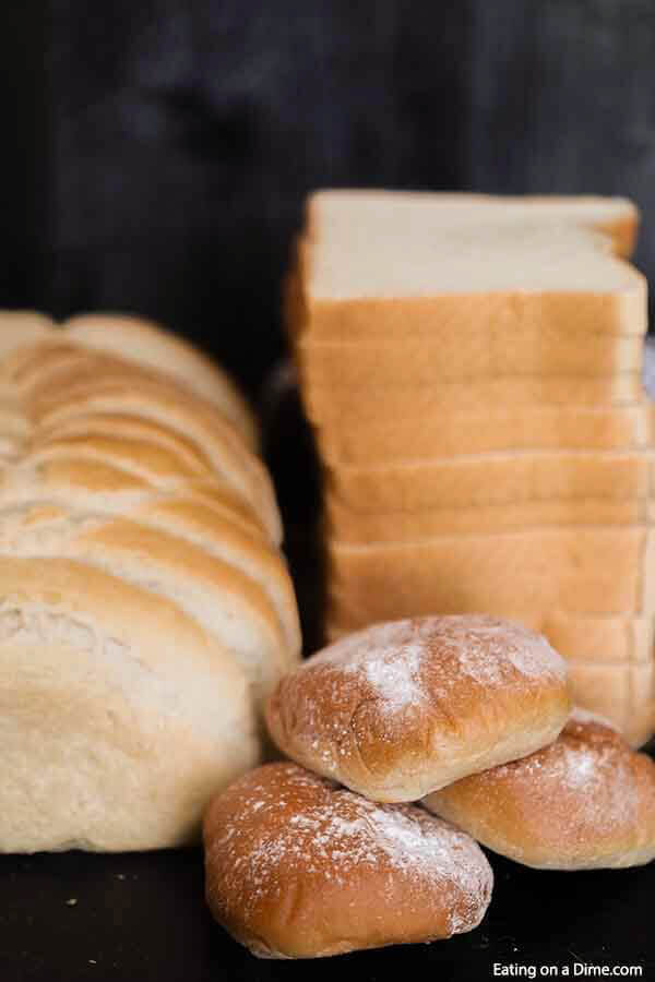 Learn how to freeze bread and save time and money. Find out the best way to freeze rolls and buns, loaves, slices and more! Find the tips for the best way to freeze bread, an entire loaf and even bread sticks. If you have been wondering how do you freeze bread, learn how today! #eatingonadime #howtofreezebread #canI #canyou 