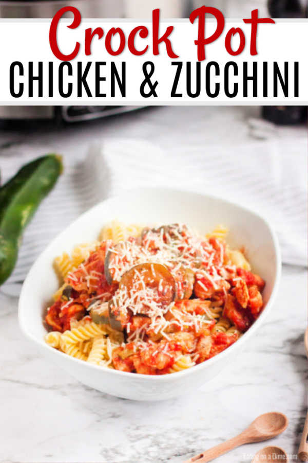 Crock Pot Chicken and Zucchini Recipe is a simple slow cooker meal that is frugal and tasty. Give this healthy recipe a try for a dinner everyone will love.