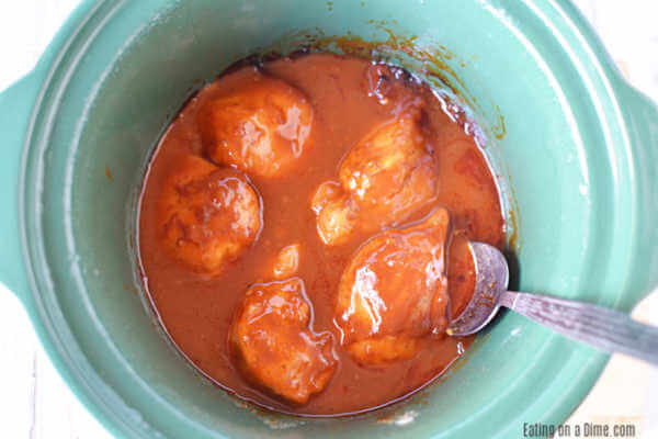 Easy Crock Pot BBQ Ranch Chicken Recipe is super easy and perfect for busy weeknights. Learn how to make ranch chicken in the crock pot for a quick dinner. 