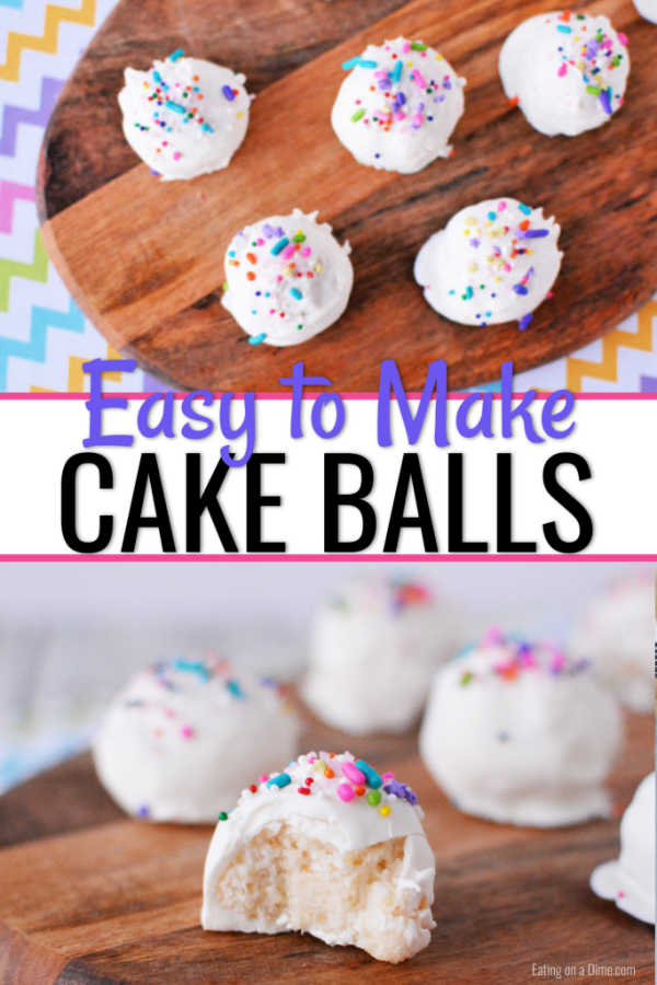 Easy Cake Ball Recipe Quick And Easy Cake Balls