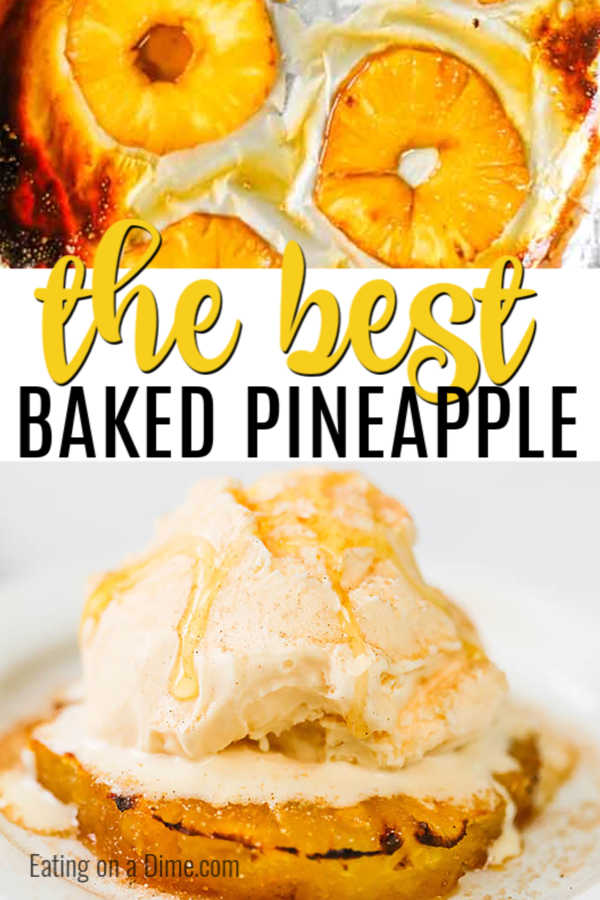 If you love pineapple and need a simple dessert, Baked Pineapple Dessert is a must try. The pineapple gets caramelized as it bakes and each bite is amazing.
