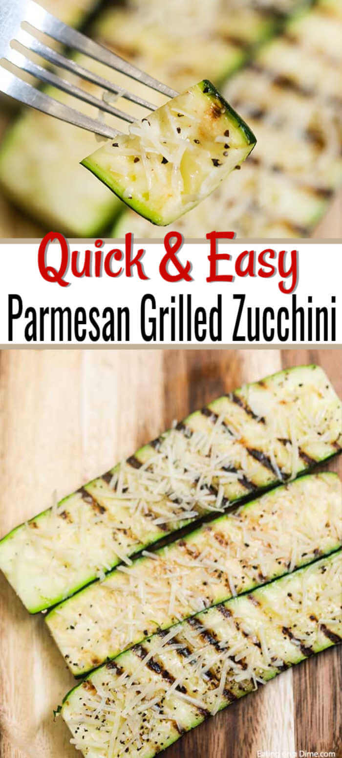 Parmesan Grilled Zucchini Recipe is a must try side dish that even the kids will love. It is so simple to prepare, inexpensive and healthy.