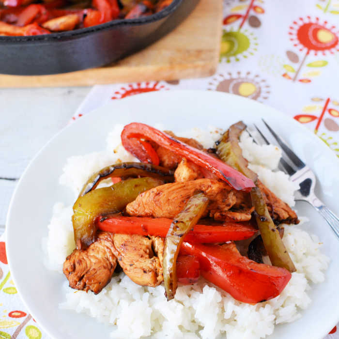 Easy Chicken Stir Fry Recipe is bursting with flavor but so simple to make. No need to grab take out when you can make this amazing dish in just minutes. 