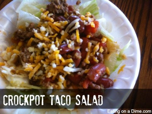 Crockpot Taco Salad