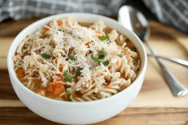 Crock Pot Italian Chicken soup recipe is a tasty and easy meal everyone will enjoy. Slow Cooker Italian Chicken Soup is filling and healthy. Crock Pot Italian Chicken soup recipe is a tasty and easy meal everyone will enjoy. Slow Cooker Italian Chicken Soup is filling and healthy.