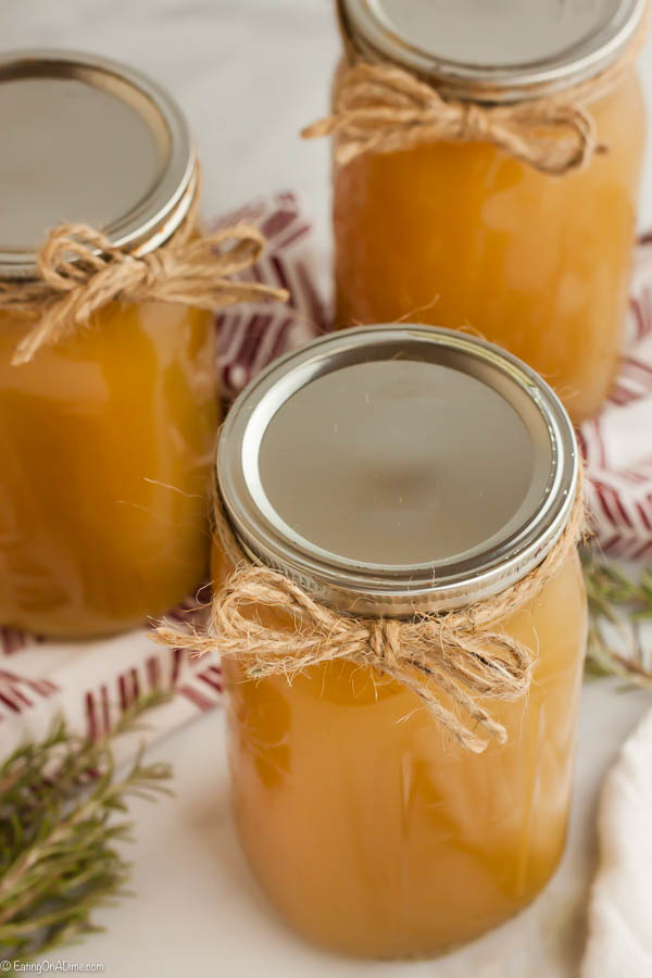 Learn how to make chicken stock and save money from the store bought version. This is much better and packed with a ton of flavor. You will love it!