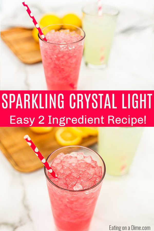This Sparkling Crystal Light recipe is perfect for a refreshing summer and spring beverage. The kids love it and it is very friendly on your budget.
