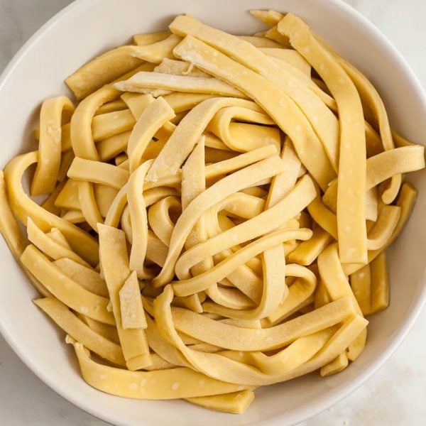 Homemade Egg Noodles Perfect for chicken soup
