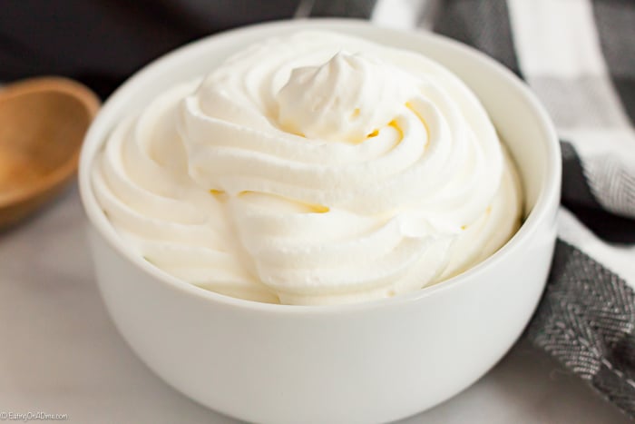 Once you learn how to make whipped cream, it is so simple and tastes much better than store bought. This whipped cream recipe is easy and tastes great!