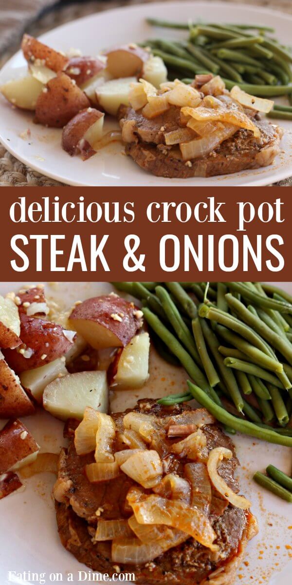 Crockpot Steak Recipe The best way to cook round steak!