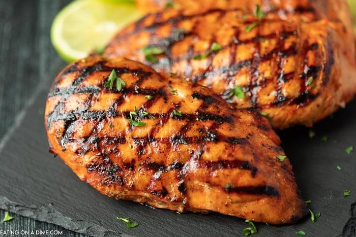 You only need one ingredients to make this Catalina Glazed Grilled Chicken recipe - just catalina salad dressing! The flavor is amazing. 