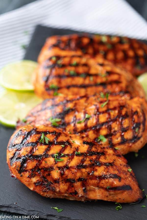 You only need one ingredients to make this Catalina Glazed Grilled Chicken recipe - just catalina salad dressing! The flavor is amazing. 