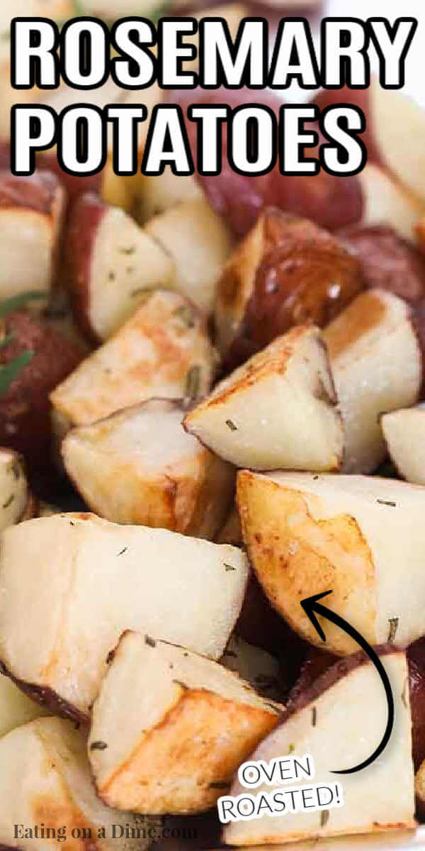This easy Rosemary roasted potatoes recipe can be made on the grill or roasted in the oven. Either way you are going to love this side dish. 