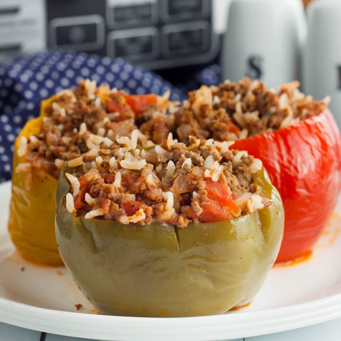 Stuffed Peppers on a plate