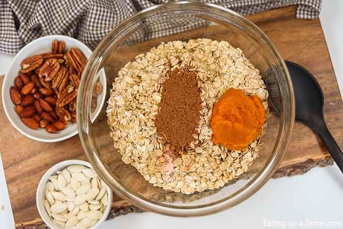 With very few ingredients, you can make this pumpkin granola recipe with items you probably already have in the pantry. Try pumpkin granola!