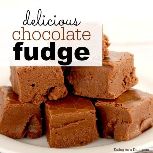 Best Chocolate Fudge Recipe - easy chocolate fudge recipe