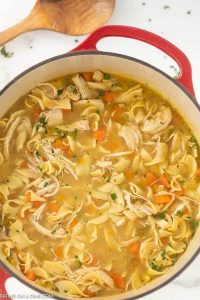 Panera bread chicken noodle soup - delicious copycat recipe