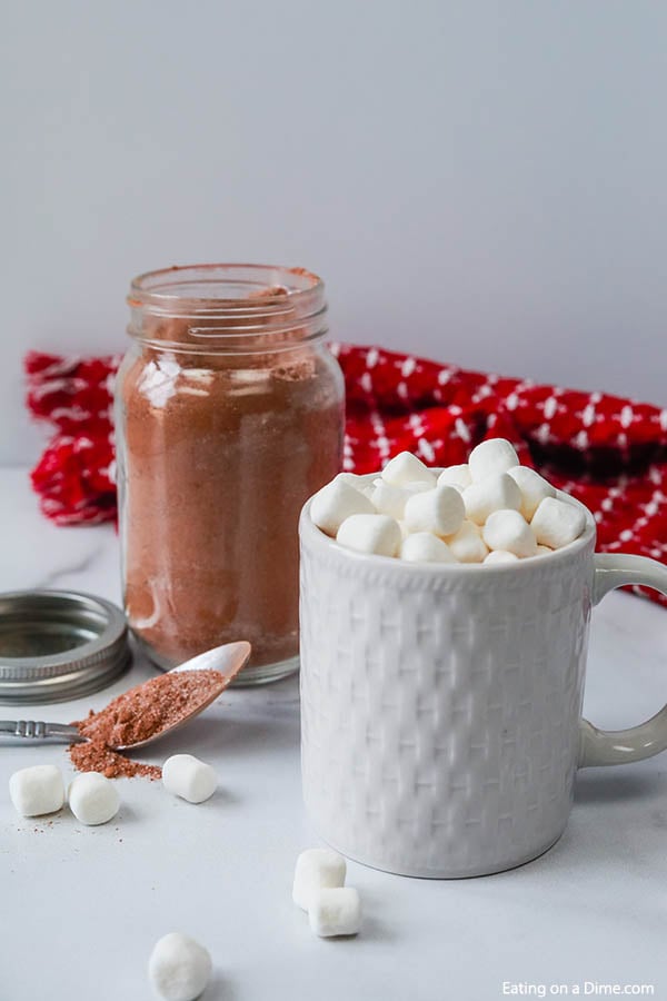 Easy Homemade Hot Chocolate Mix - How to make Hot Cocoa Mix