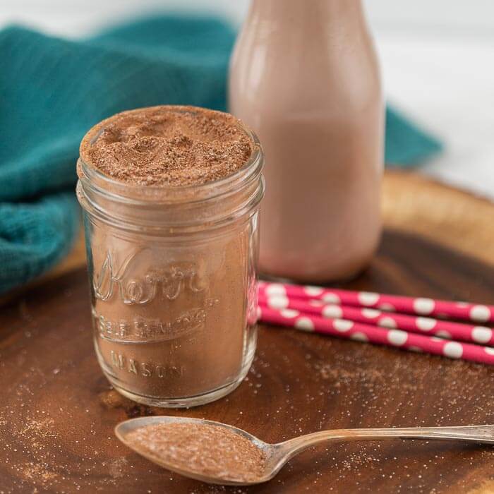 This recipe for Chocolate Milk for One makes one cup of amazing