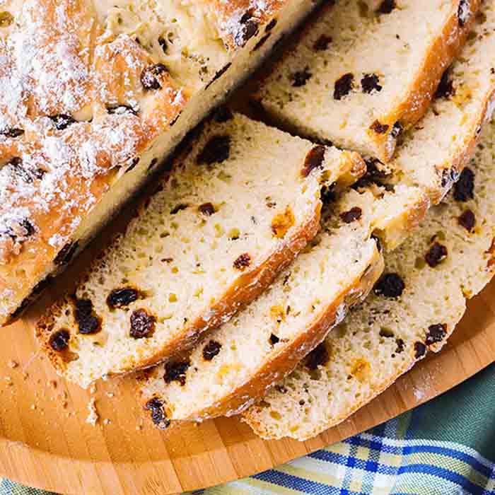 This Irish Soda Bread Recipe is the best soda bread recipe! It is so easy and loaded with flavor! Perfect addition to your St. Patrick's Day feast!