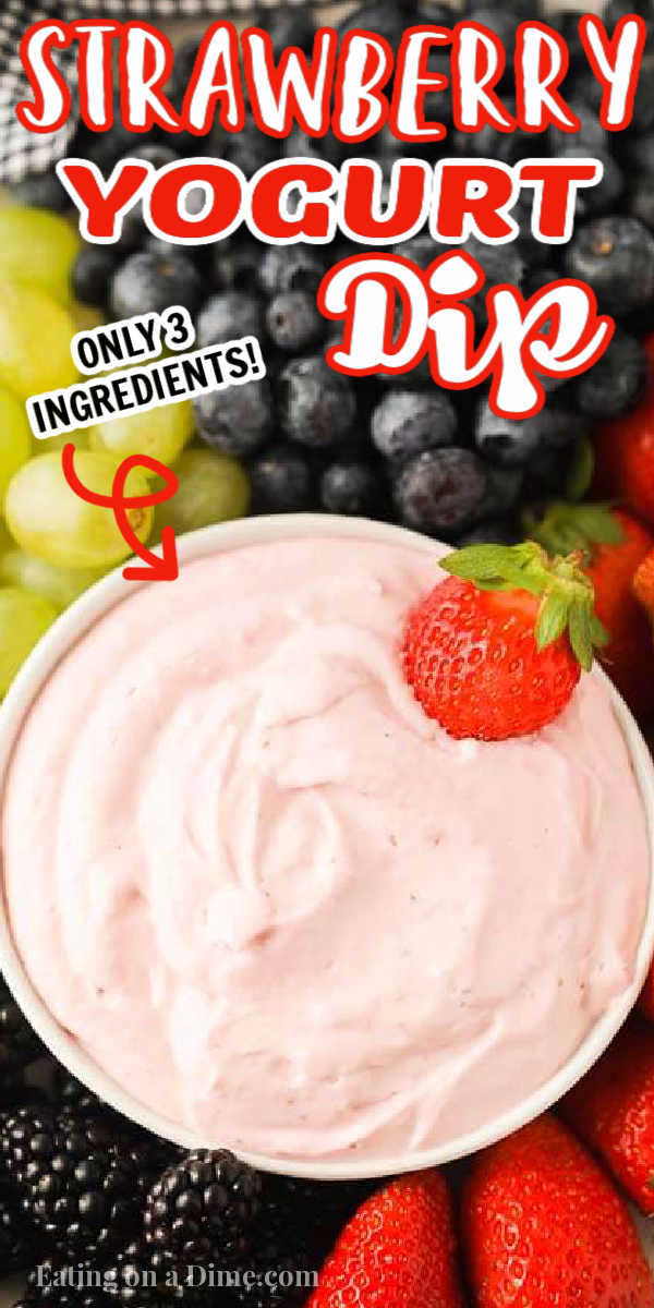 Strawberry Yogurt Dip