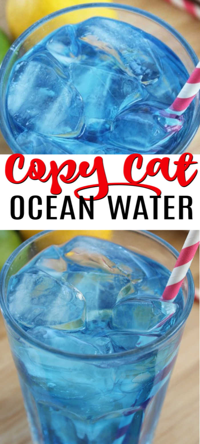 Does your family love the Ocean Water drink from Sonic like my family? We do! this copy cat Sonic Ocean water recipe is so easy to make at home!