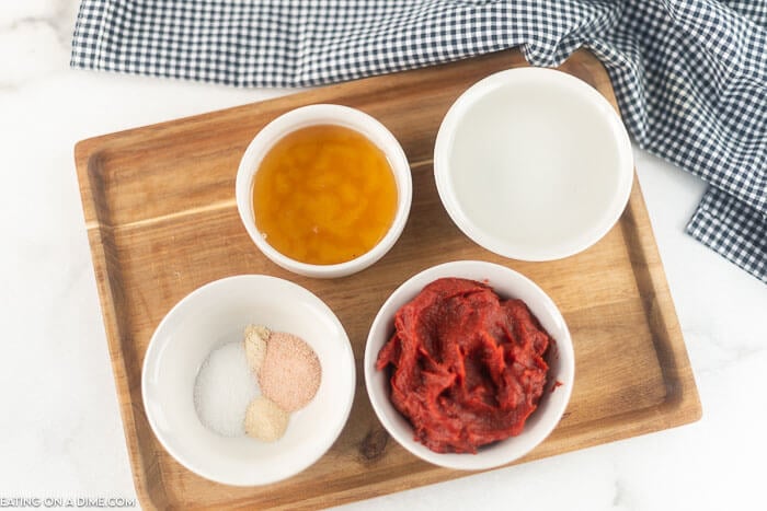 Homemade ketchup is so quick and easy to make. The ingredient list is simple and you won't find any hard to pronounce words here. 