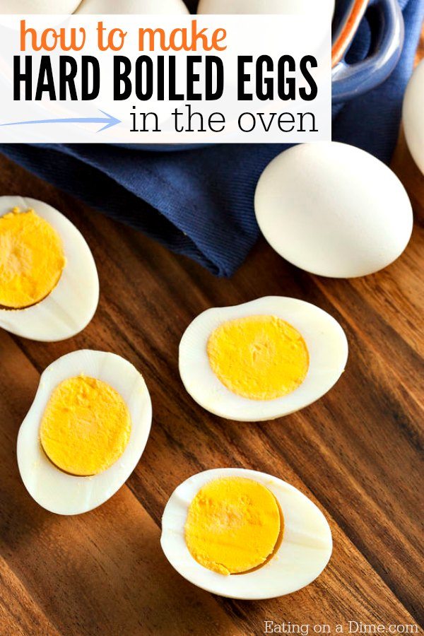 How to Make hard boiled eggs in the oven Easy Baked Hard