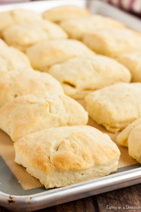 Once you see how easy it is to learn how to make homemade biscuits, you will make these all the time. These biscuits are light and fluffy and easy to make.