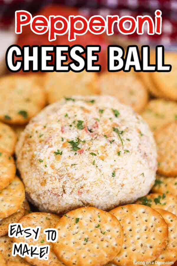 Try this Pepperoni Cheese Ball next time you are hosting a gathering. It is delicious and perfect for any holiday or Game Day. 