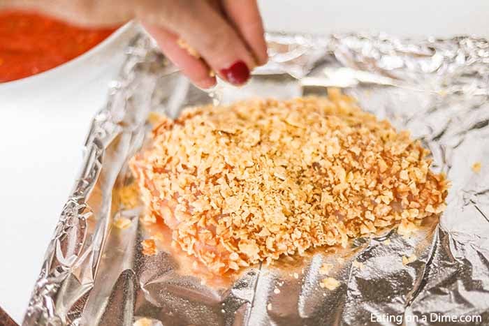 Baked Mexican Chicken is the perfect recipe to turn plain chicken into something fabulous. Each bite is loaded with cheesy goodness and delicious salsa. 