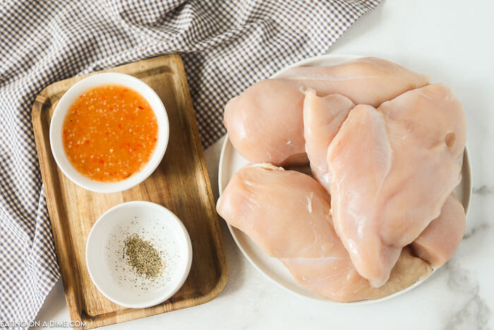 Anytime we need a quick meal, I make Italian chicken marinade. The chicken is so tender. Grill or bake this and dinner is ready in minutes! 