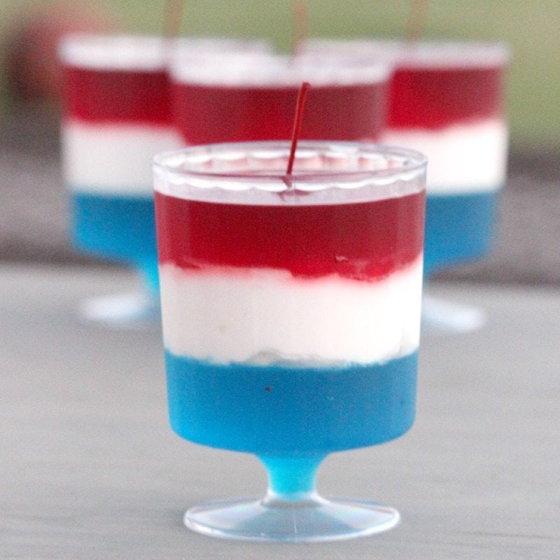 Red White & Blue Jello Mold - CincyShopper