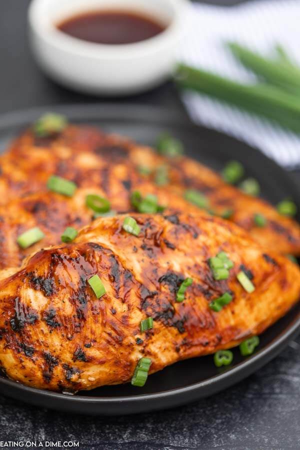 Grilled BBQ Teriyaki Chicken is inexpensive, quick and always a crowd pleaser. Give this tender and flavorful chicken a try for a great dinner.