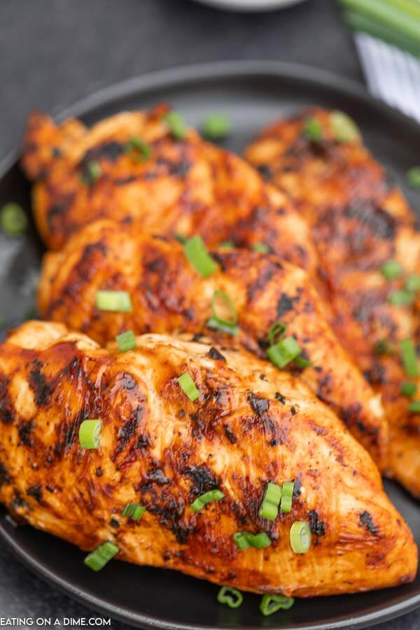 Grilled BBQ Teriyaki Chicken is inexpensive, quick and always a crowd pleaser. Give this tender and flavorful chicken a try for a great dinner.