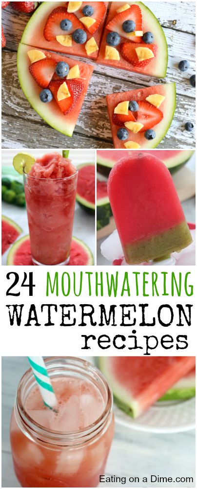 You just have to try one of these amazing watermelon recipes this Summer. From watermelon drink recipes to watermelon dessert recipes you have to try one!