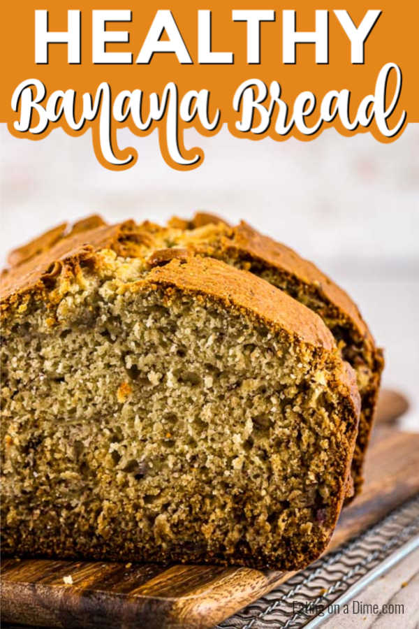 Finally here is a healthy banana bread recipe that actually tastes good. In fact this healthy banana bread recipe tastes amazing! Try this easy recipe.