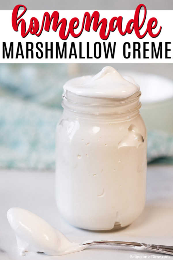 Marshmallow Creme Recipe How to Make Marshmallow Cream