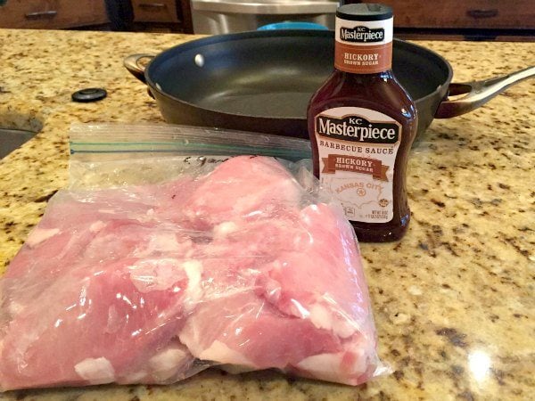Don't let cooking pork intimidate you. This easy Skillet BBQ pork chops recipe is so easy in the skillet. It is the perfect weeknight meal. 