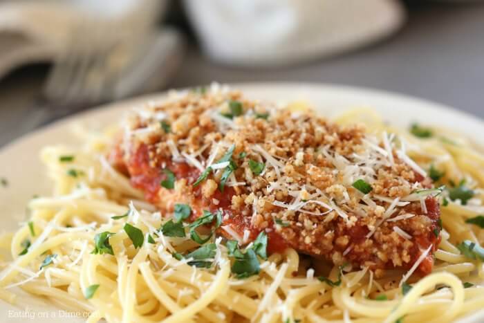 Crock Pot Chicken Parmesan is so easy and delicious. Try making this Slow Cooker Chicken Parmesan. Your family will love Crock Pot Chicken Parmesan Recipe.