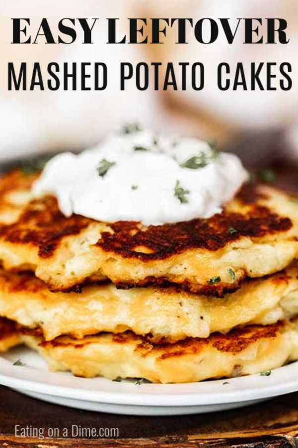 Have left over mashed potatoes? Make this easy mashed potato cakes recipe. Your family will love them and never know they were left overs. 