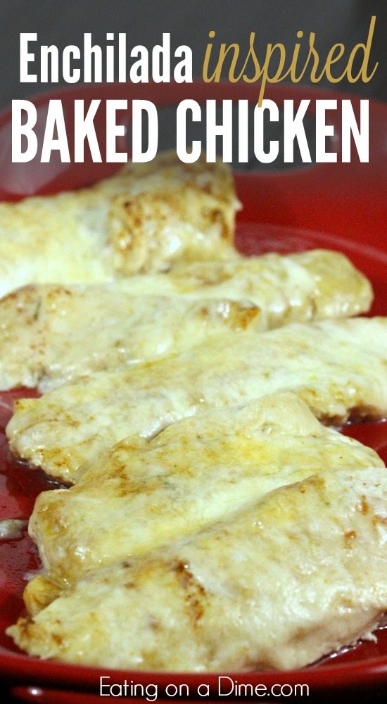 Try this easy low carb recipe, Baked Enchilada Chicken. Enjoy all the flavor of chicken enchilada bake without the carbs. Try baked enchilada chicken today! 